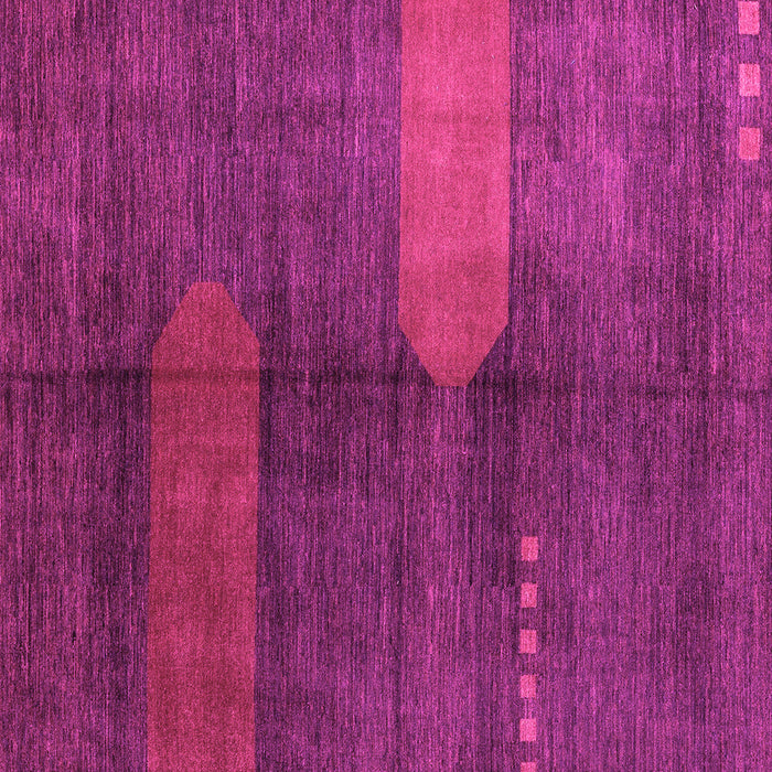 Square Machine Washable Abstract Pink Modern Rug, wshabs4953pnk