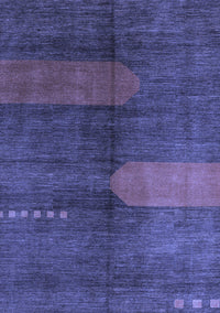 Abstract Blue Modern Rug, abs4953blu