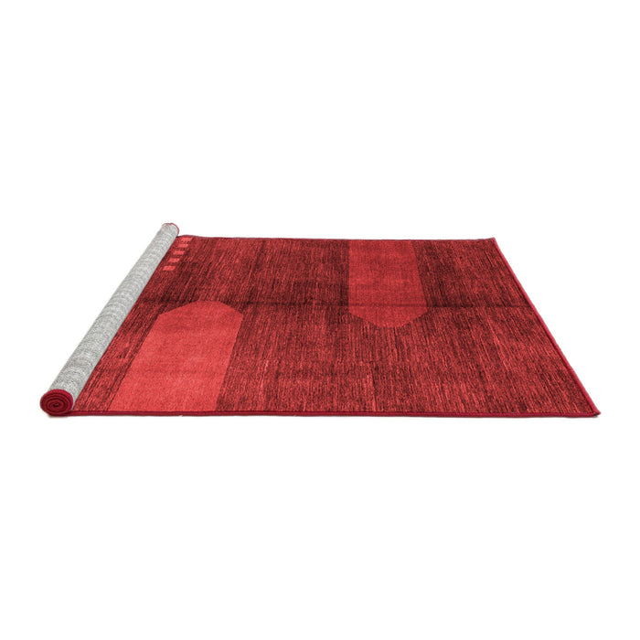 Modern Red Washable Rugs