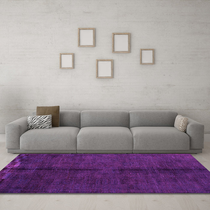 Machine Washable Abstract Pink Modern Rug in a Living Room, wshabs4954pnk