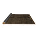 Sideview of Abstract Brown Modern Rug, abs4954brn