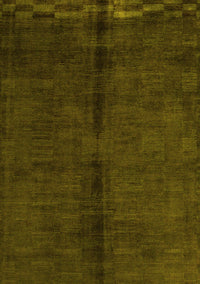 Abstract Yellow Modern Rug, abs4954yw