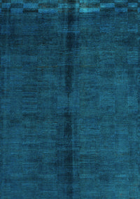 Abstract Light Blue Modern Rug, abs4954lblu