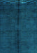 Abstract Light Blue Modern Rug, abs4954lblu