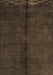 Abstract Brown Modern Rug, abs4954brn