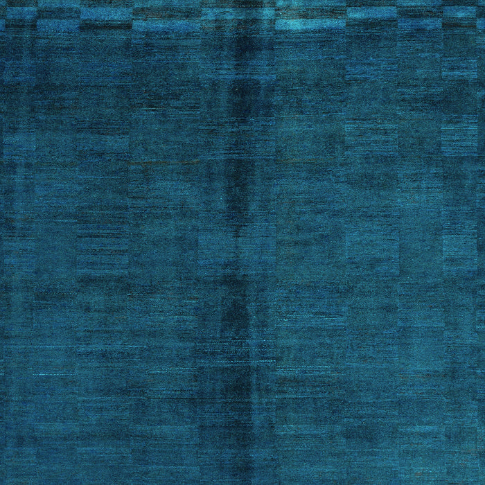 Square Abstract Light Blue Modern Rug, abs4954lblu