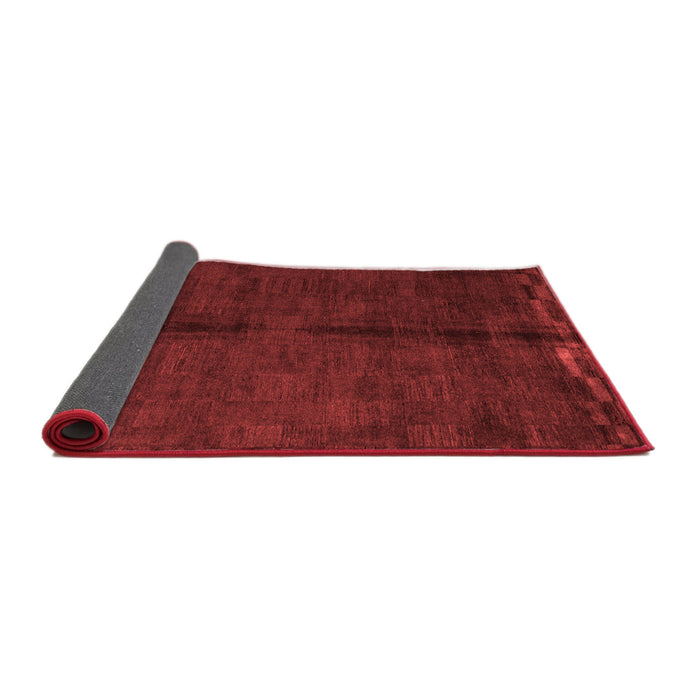 Abstract Red Modern Area Rugs