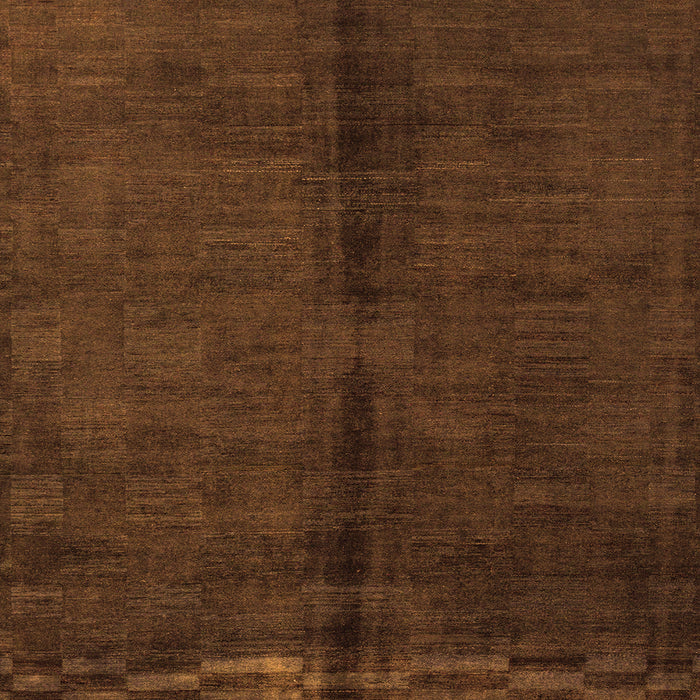 Square Machine Washable Abstract Orange Modern Area Rugs, wshabs4954org