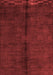 Abstract Red Modern Area Rugs