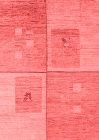 Abstract Red Modern Rug, abs4955red