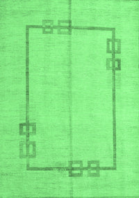 Solid Emerald Green Modern Rug, abs4956emgrn