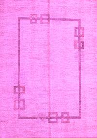 Solid Purple Modern Rug, abs4956pur