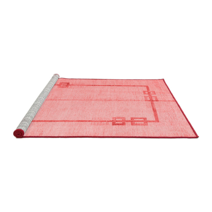 Modern Red Washable Rugs