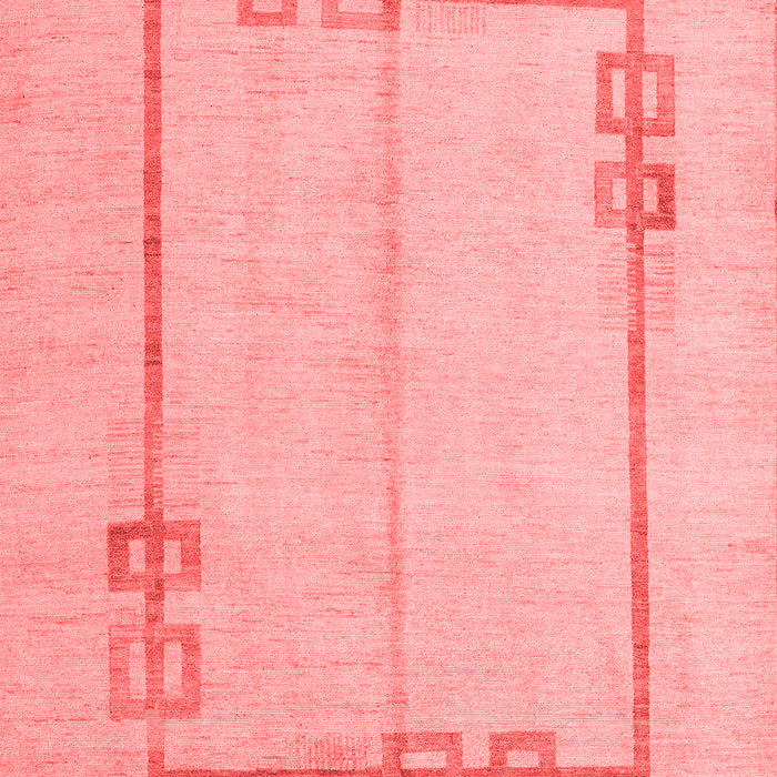 Solid Red Modern Area Rugs