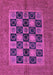 Abstract Purple Modern Rug, abs4957pur