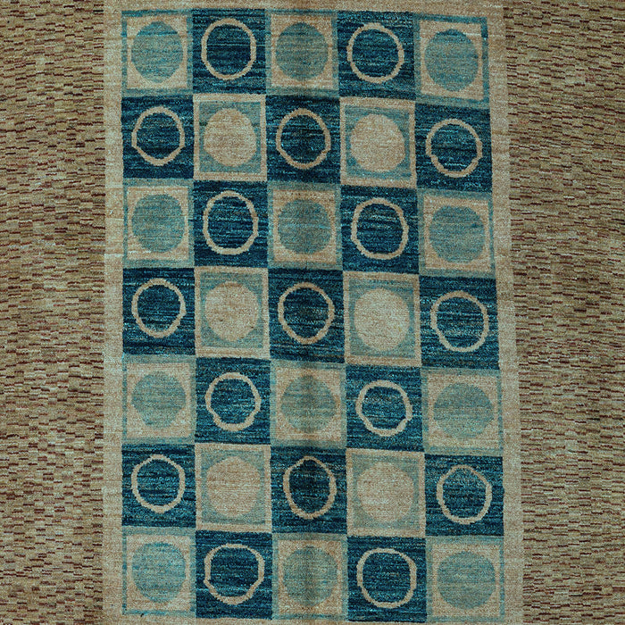 Machine Washable Abstract Light Blue Modern Rug, wshabs4957lblu