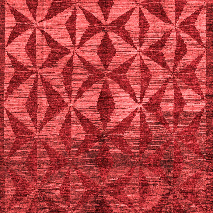 Abstract Red Modern Area Rugs