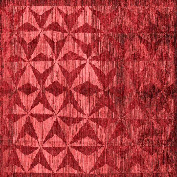 Abstract Red Modern Rug, abs4958red