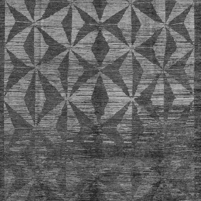 Machine Washable Abstract Gray Modern Rug, wshabs4958gry