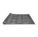 Sideview of Abstract Gray Modern Rug, abs4959gry