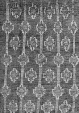 Abstract Gray Modern Rug, abs4959gry