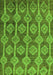 Abstract Green Modern Rug, abs4959grn