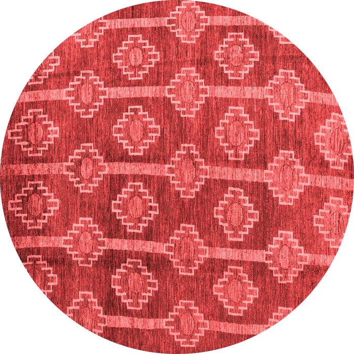 Machine Washable Abstract Red Modern Rug, wshabs4959red