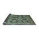 Sideview of Abstract Light Blue Modern Rug, abs4959lblu