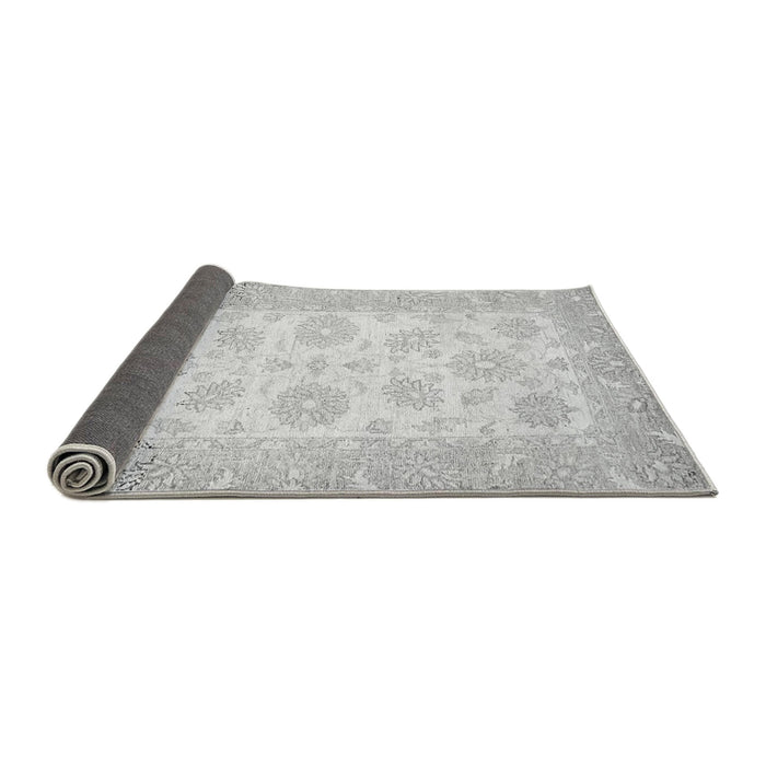 Sideview of Oriental Gray Traditional Rug, abs495gry