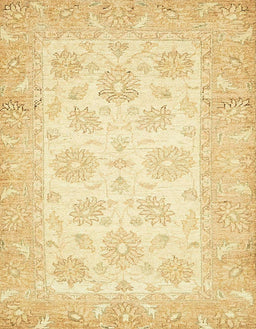 Machine Washable Abstract Sun Yellow Rug, wshabs495