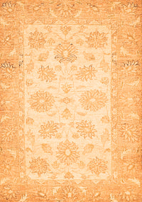 Oriental Orange Traditional Rug, abs495org