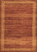 Abstract Brown Modern Rug, abs4960brn