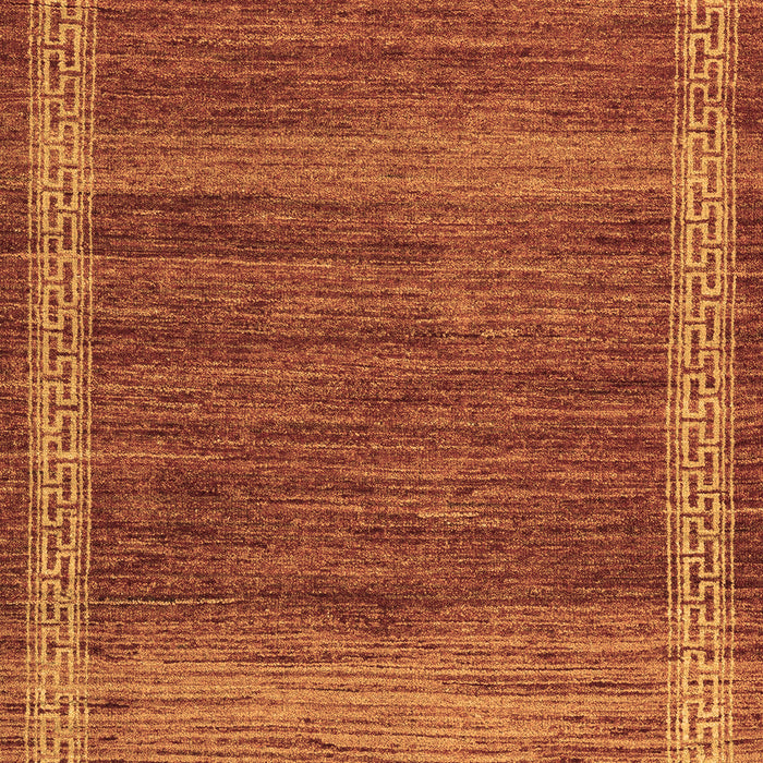 Abstract Brown Modern Rug, abs4960brn