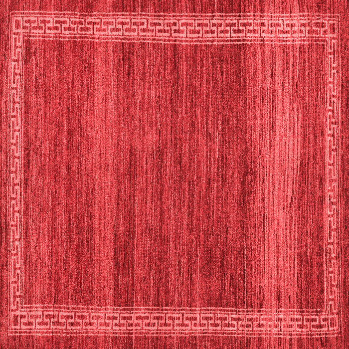 Machine Washable Abstract Red Modern Rug, wshabs4960red