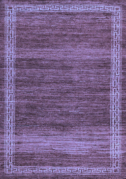 Abstract Blue Modern Rug, abs4960blu