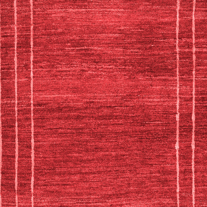 Machine Washable Abstract Red Modern Rug, wshabs4961red