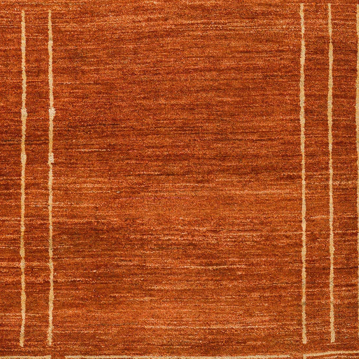 Abstract Orange Red Modern Rug, abs4961
