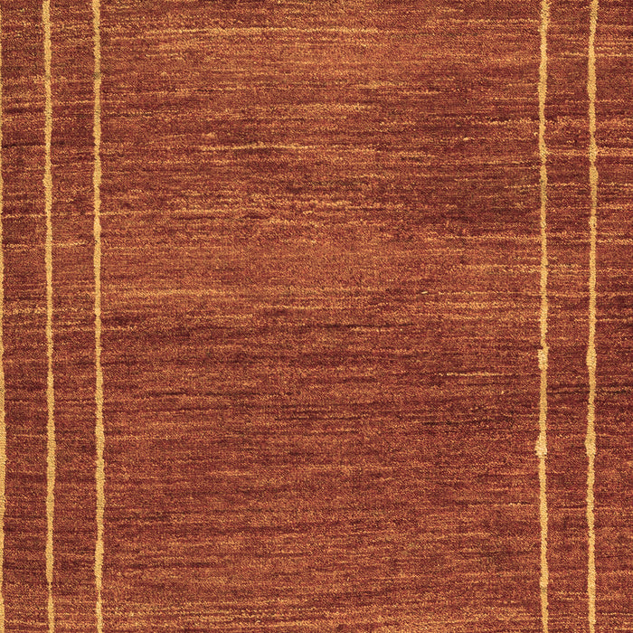 Machine Washable Abstract Brown Modern Rug, wshabs4961brn