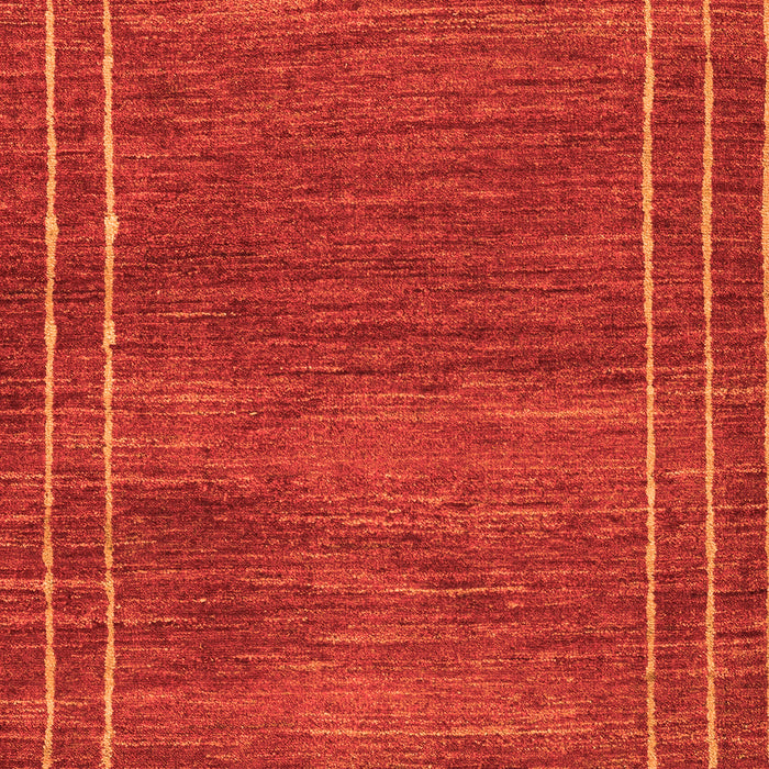 Abstract Orange Modern Rug, abs4961org