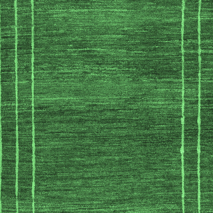 Machine Washable Abstract Emerald Green Modern Area Rugs, wshabs4961emgrn