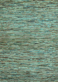 Abstract Light Blue Modern Rug, abs4962lblu