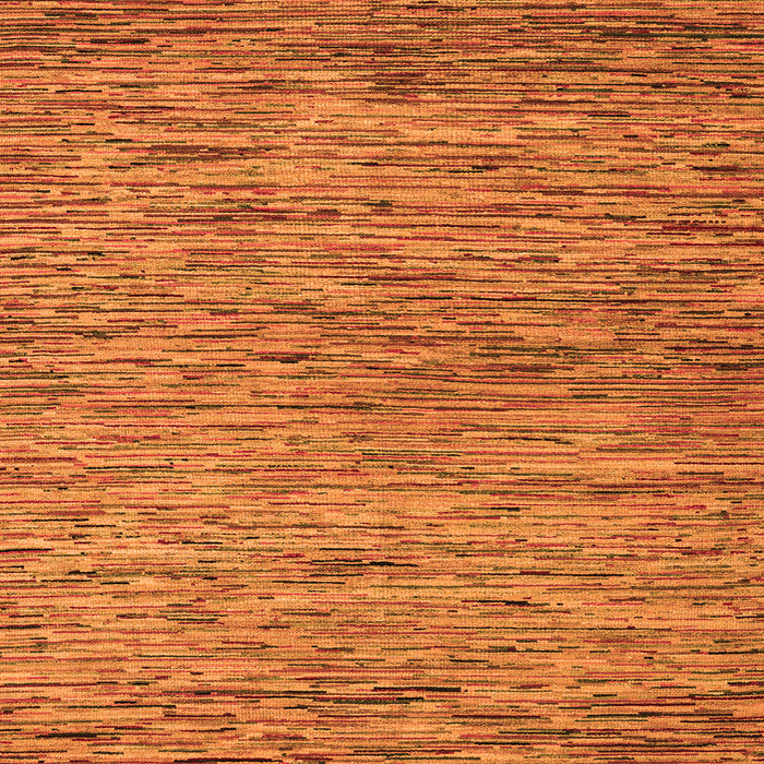 Square Machine Washable Abstract Orange Modern Area Rugs, wshabs4962org