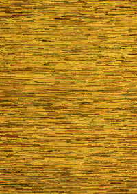 Abstract Yellow Modern Rug, abs4962yw