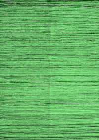 Abstract Emerald Green Modern Rug, abs4963emgrn