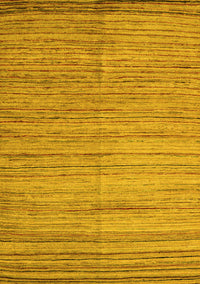 Abstract Yellow Modern Rug, abs4963yw