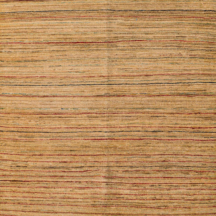 Machine Washable Abstract Orange Rug, wshabs4963