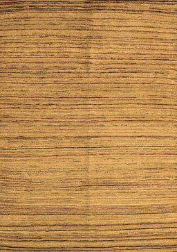 Abstract Brown Modern Rug, abs4963brn
