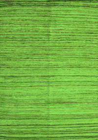 Abstract Green Modern Rug, abs4963grn