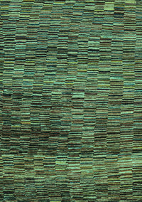 Abstract Turquoise Modern Rug, abs4964turq