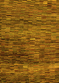 Abstract Yellow Modern Rug, abs4964yw